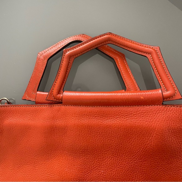 Anna Paola leather handbag - Picture 6 of 12